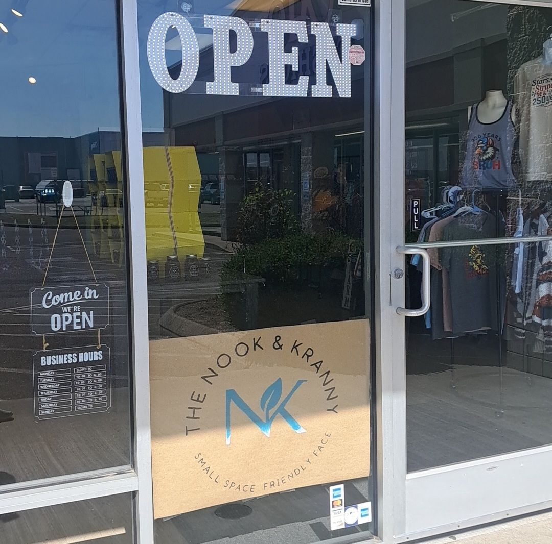 The Nook & Kranny storefront